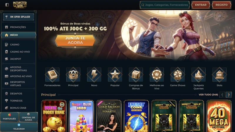 Monsterwin Homepage